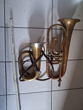 Jagdhorn Posaune R. Barth Hoflierant Stuttgart