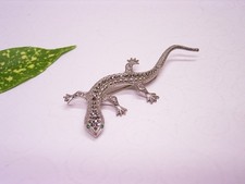 835 SILBER, GROßE BROSCHE