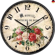 NUOVO 12 Zoll Garten Wanduhr