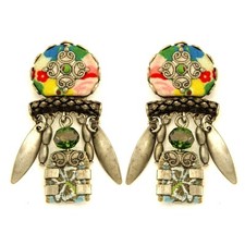 Ohrringe Ohrstecker AYALA BAR Modeschmuck Mehrfarbig Ethnisch Nickelfrei Damen