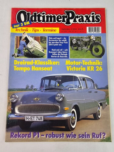 Oldtimer praxis heft september - praxis,