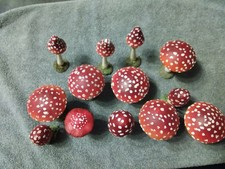 Fliegenpilze- Deko-Bastelware- teilweise Boltze- 17 Stück