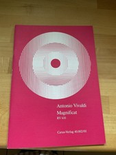 Noten : Partitur Antonio Vivaldi, Magnificat RV 610 , Carus Verlag 40.002/01