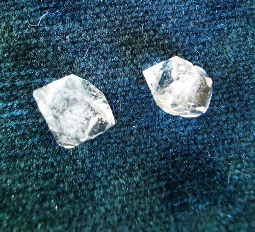 Herkimer diamant paar - herkimer,