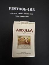 Vintage Abdulla Number 7 Empty