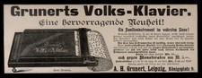 Alte Werbung Reklame 1900