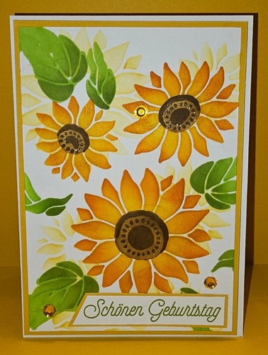 Geburtstagskarte stampin - geburtstagskarte,