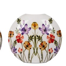 Dekovase SOMMERGARTEN flach