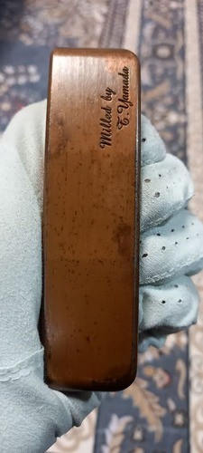 Yamada smoked copper putter - copper,