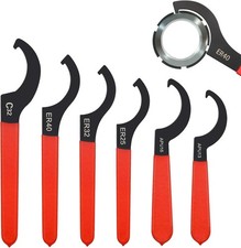 Hakenschlüssel, 6 Stück