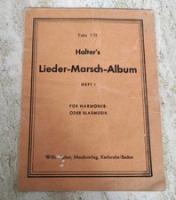Halter's Lieder-Marsch-Album Heft 1