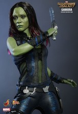 MCU Marvel GAMORA Hot Toys MMS259 Guardians of the Galaxy 1 GotG 1/6 Figur TOP