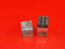 DDR Schlagzahlen Einschlagzahlen Schlagstempel Punze 0 bis 9 2mm #3