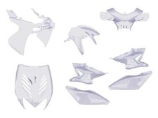 Verkleidungsset 8-tlg Verkleidung Komplett Weiss für Yamaha Aerox MBK Nitro 50