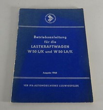 Betriebsanleitung IFA W50 L/K Kipper / LA/K Allradkipper Ausgabe 1968
