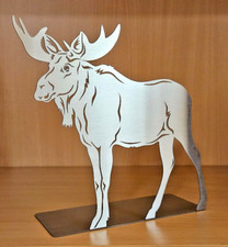 Aufsteller Elch 22 cm hoch aus