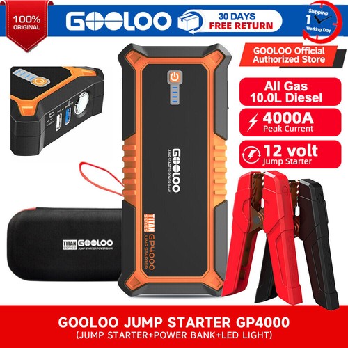 Gooloo 4000a auto starthilfe - 4000a,