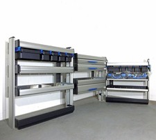 FES GmbH neue SORTIMO SR5 Fahrzeugeinrichtung Van Regalsystem Regal Vito Cust...