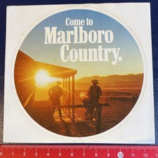 Aufkleber/Sticker:  Marlboro