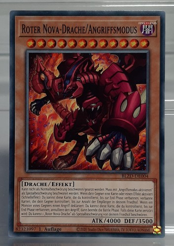 Playset roter nova - 3x, nova-drache