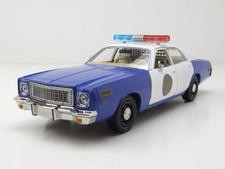 Plymouth Fury 1975 blau weiß