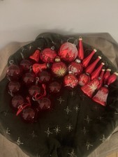 Rote Christbaumkugeln Lauscha