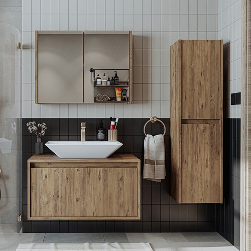 Roomart badmöbel set - badmöbel, 85cm