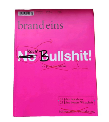 Brand eins august 24 - brand,