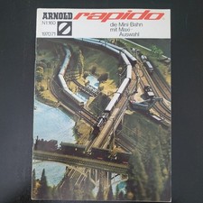 Arnold rapido, Hauptkatalog, 1970/1971, DIN A 4, 68 Seiten, N-Modellbahnen, top