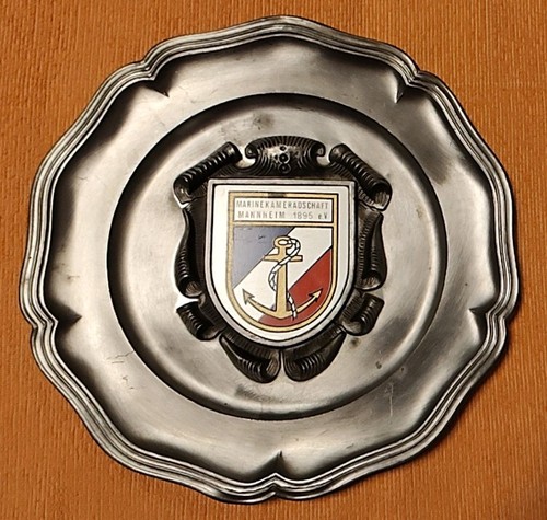 Wappenschild zinnteller - wappenschild,,