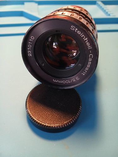 Steinheil cassarit 100mm - f3.5,