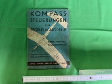 altes Buch Kompass Steuerungen für Segelflugmodelle TE1123