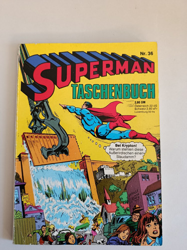 Superman taschenbuch 36 - superman,