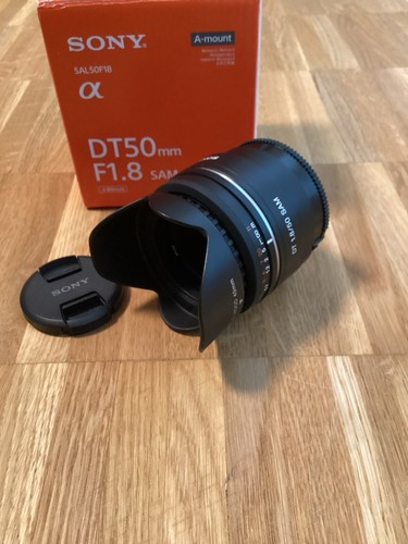 Sony alpha sal50f18 - sony, 50