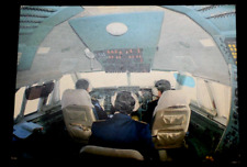 59120 AK Flugzeug Airport Flughafen Inside the IL-86 plane Interflug Piloten