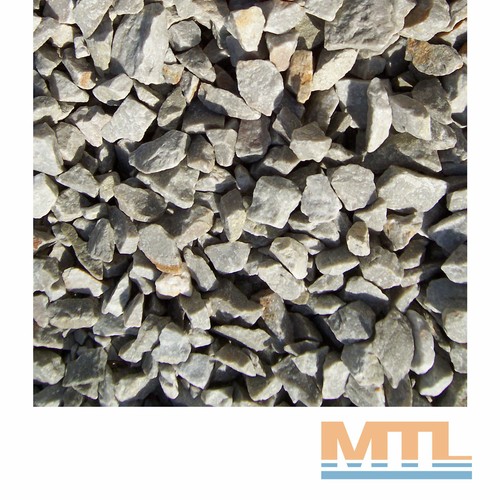 Quarzit splitt hellgrau - 10,