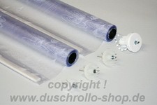 2 Ersatzvorhänge Kassetten ECK Duschrollo 137x62 cm Dekor nach Wahl -->ECO-DuR