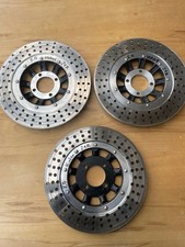 Kawasaki Z1R Bremsscheiben Satz 2x Vorne 1x Hinten- Gebraucht