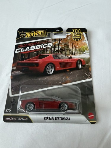 Hot wheels ferrari testarossa - hot,