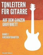 Tonleitern fr Gitarre auf dem