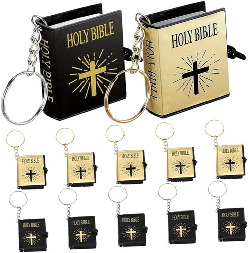 Mini bibel schlüsselanhänger - bibel,