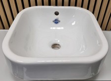 Duravit Happy D.2 Aufsatzwaschtisch - Alpinweiß - 40x40 cm - mit WonderGliss