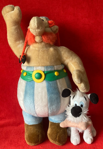 Obelix und idefix stofftier - idefix,