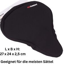 Satteldecke Gel Sattelbezug Gelauflage Fahrrad Sattelüberzug Sattel Polster Sitz