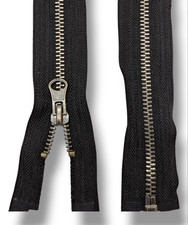 Metall Reißverschluss Schwarz