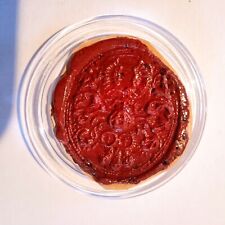 Petschaft WAPPEN Antiker Wachs-Abguss Historie