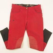 Spooks Kniebesatz-Reithose rot, Gr. Ladies-L, guter Zustand