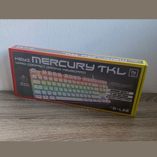 Tastatur THE G-LAB KEYZ-MERCURY TKL, Französische Version