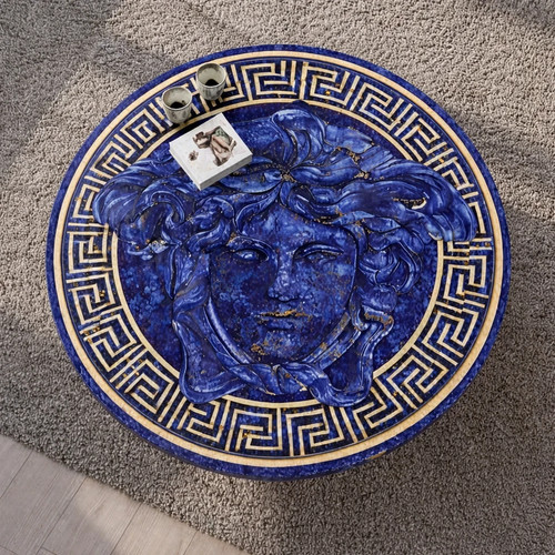Luxus lapislazuli medusa - lapislazuli,