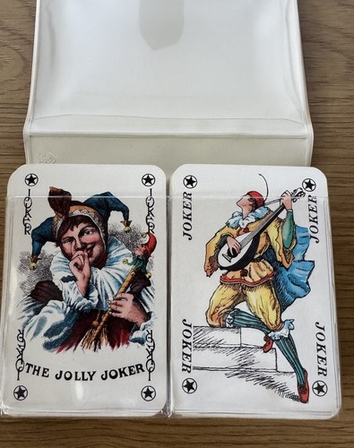 Vintage spielkarte joker - vintage, bild